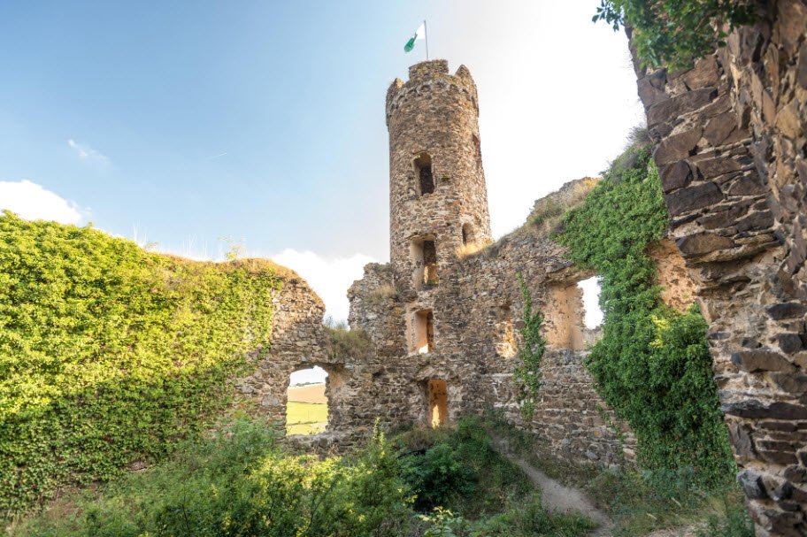 Ardeck Castle, Holzheim, Rhineland-Palatinate, Germany, Germany